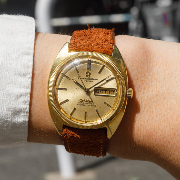 OMEGA CONSTELLATION REF.168.029 18K Yellow Gold