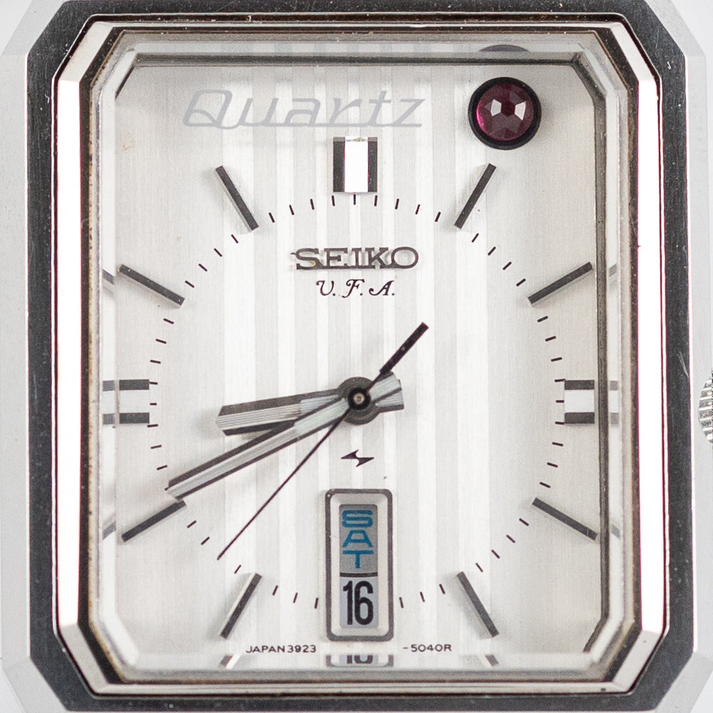 東059 セイコー V.F.A. メンズ 腕時計 クォーツ 3923-5020 SEIKO V.F.A Ref.3923-5020 Second Flash – TIMEANAGRAM