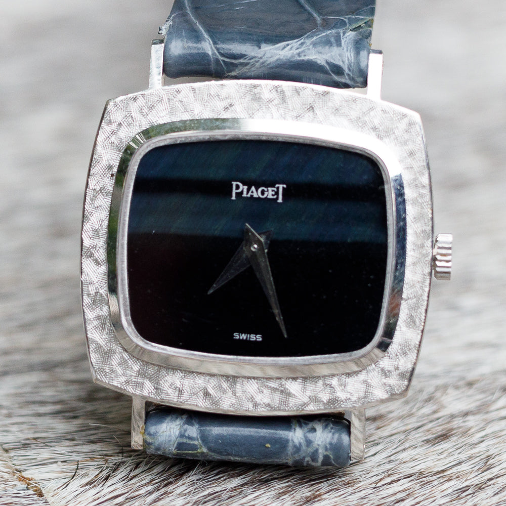 Piaget アナログ時計 シルバー/ブラック PIAGET POLO CHRONOGRAPH ピアジェ ポロ クロノグラフ G0A42005 希少