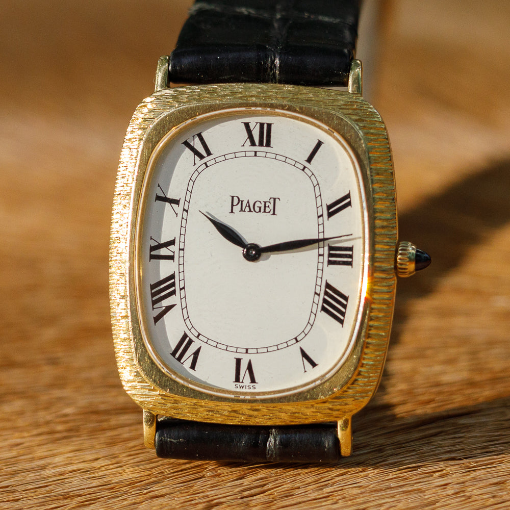 PIAGET REF.9251 BARK FINISH 18K CASE – TIMEANAGRAM