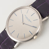 IWC Ref.R1221 Ultra Thin Cal.171 18K White Gold Blue Accents