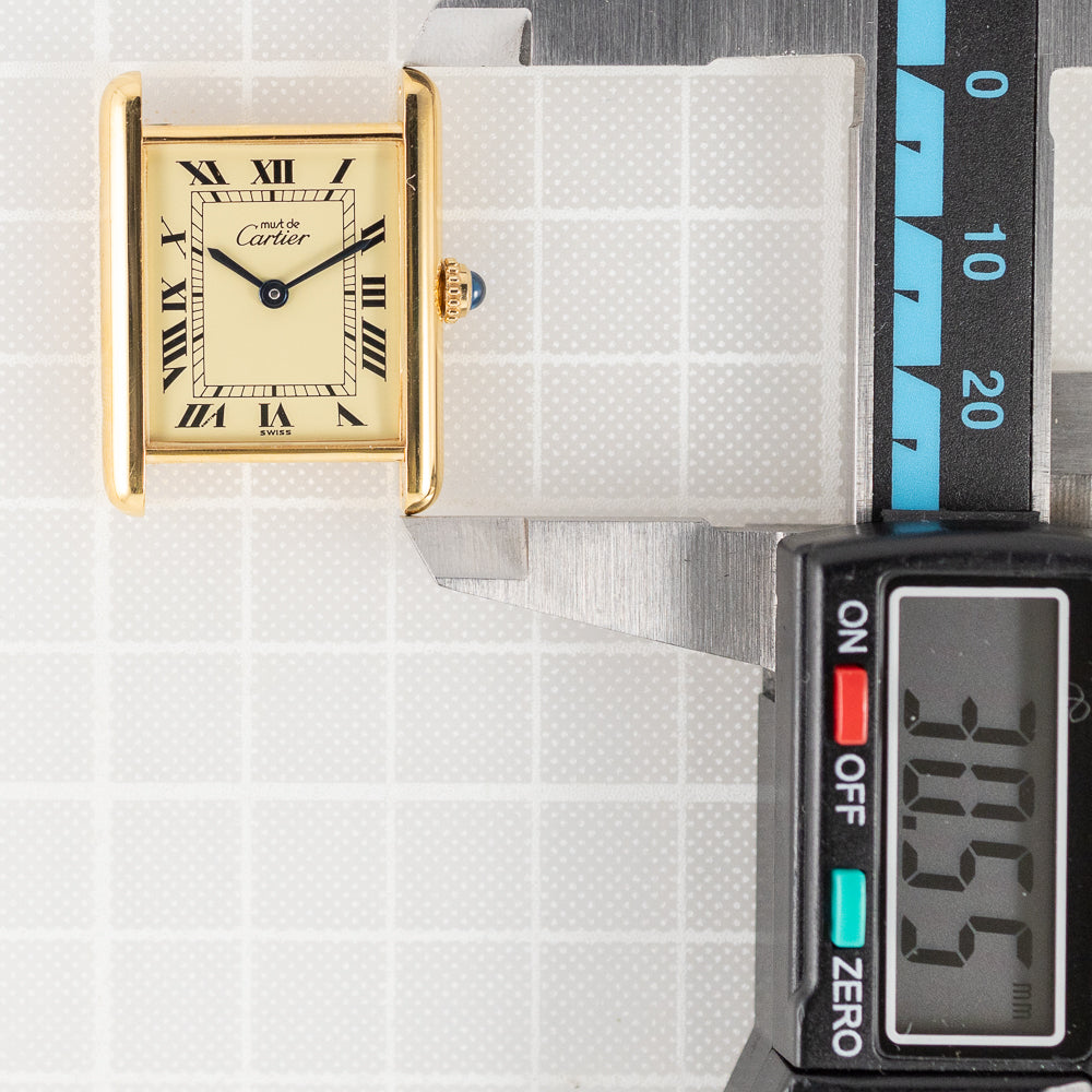 CARTIER LM MUST DE TANK REF.590005