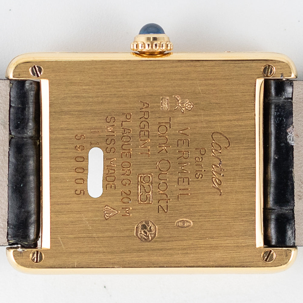 CARTIER LM MUST DE TANK REF.590005