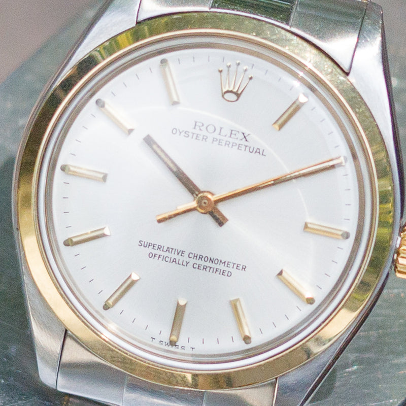 ROLEX OYSTER PERPETUAL Ref.1002 Two Tone