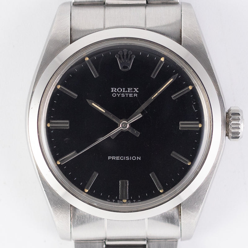 ROLEX OYSTER Ref.6426 Black Mirror Dial