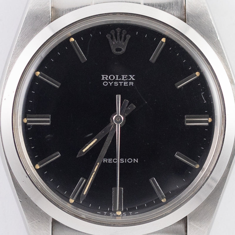 ROLEX OYSTER Ref.6426 Black Mirror Dial