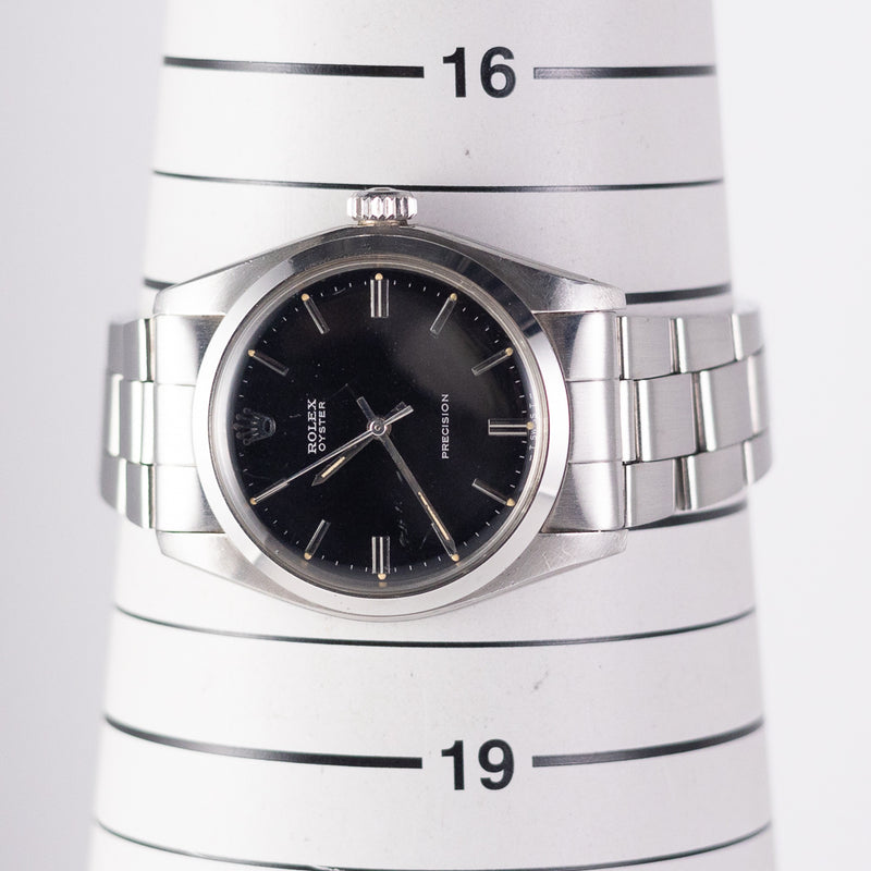 ROLEX OYSTER Ref.6426 Black Mirror Dial