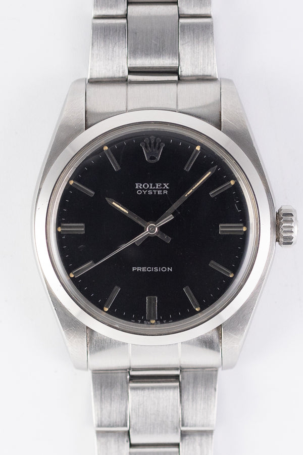 ROLEX OYSTER Ref.6426 Black Mirror Dial