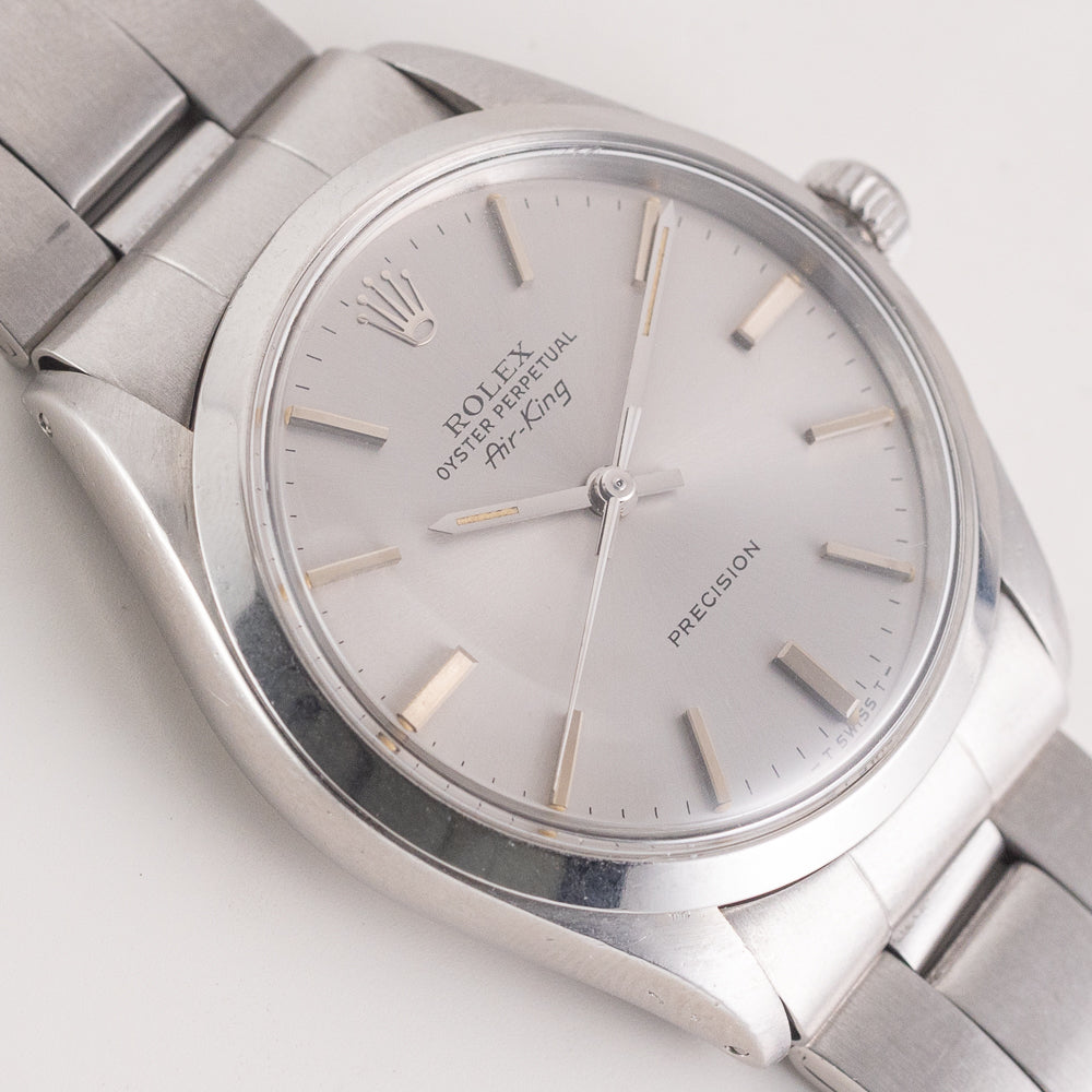 ROLEX Air-king Ref.5500 Gray Dial – TIMEANAGRAM