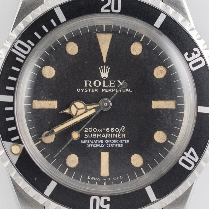 ROLEX SUBMARINER Ref.5512 1.8mil meter first