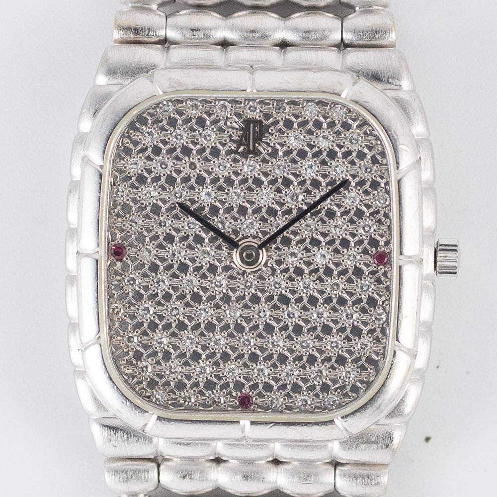 AUDEMARS PIGUET AUTOMATIC Pave Diamond Dial BAMBOO – TIMEANAGRAM
