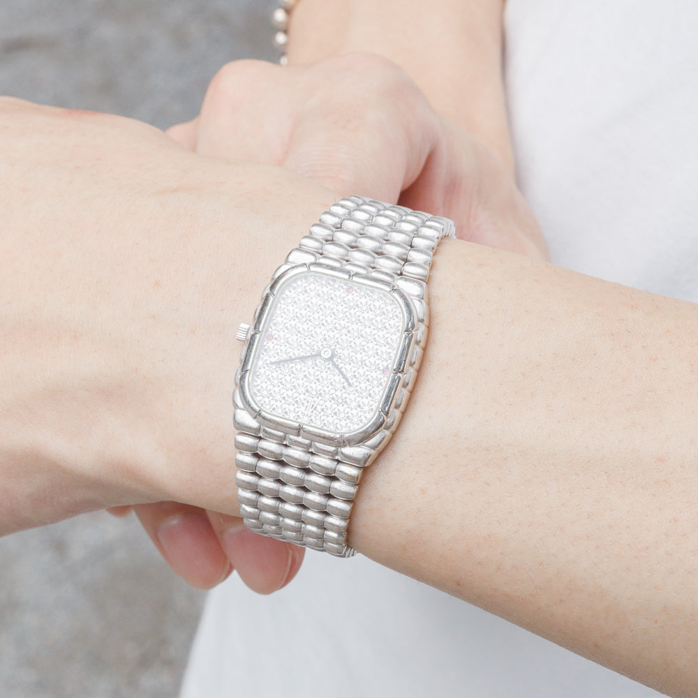 AUDEMARS PIGUET AUTOMATIC Pave Diamond Dial BAMBOO