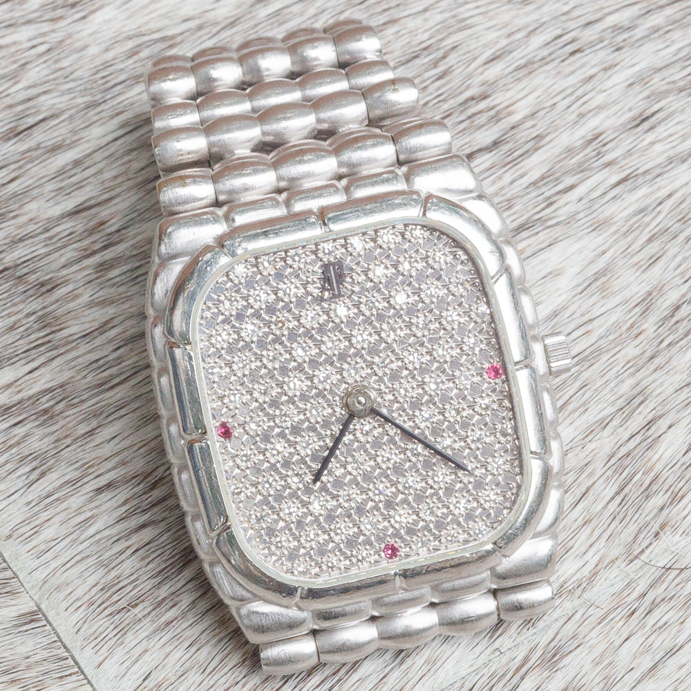 AUDEMARS PIGUET AUTOMATIC Pave Diamond Dial BAMBOO – TIMEANAGRAM