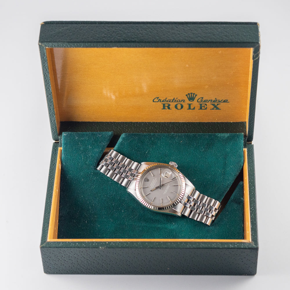 ROLEX DATEJUST REF.1601 Ghost Dial Super Mint – TIMEANAGRAM