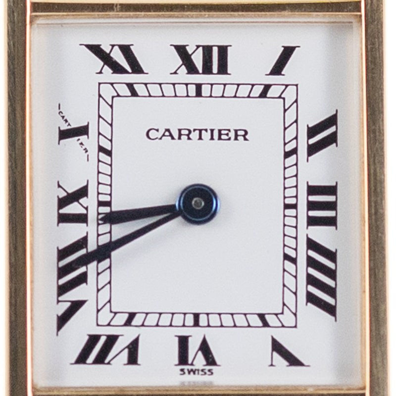 CARTIER SM TANK 18KYG