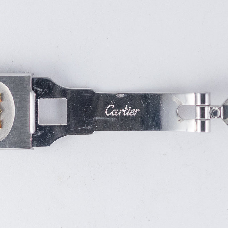 CARTIER LM Santos Ref.2961 AUTOMATIC Godron Bracelet