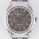 ROLEX OYSTER PERPETUAL REF.1002 BLUE PATINA DIAL