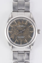 ROLEX OYSTER PERPETUAL REF.1002 BLUE PATINA DIAL