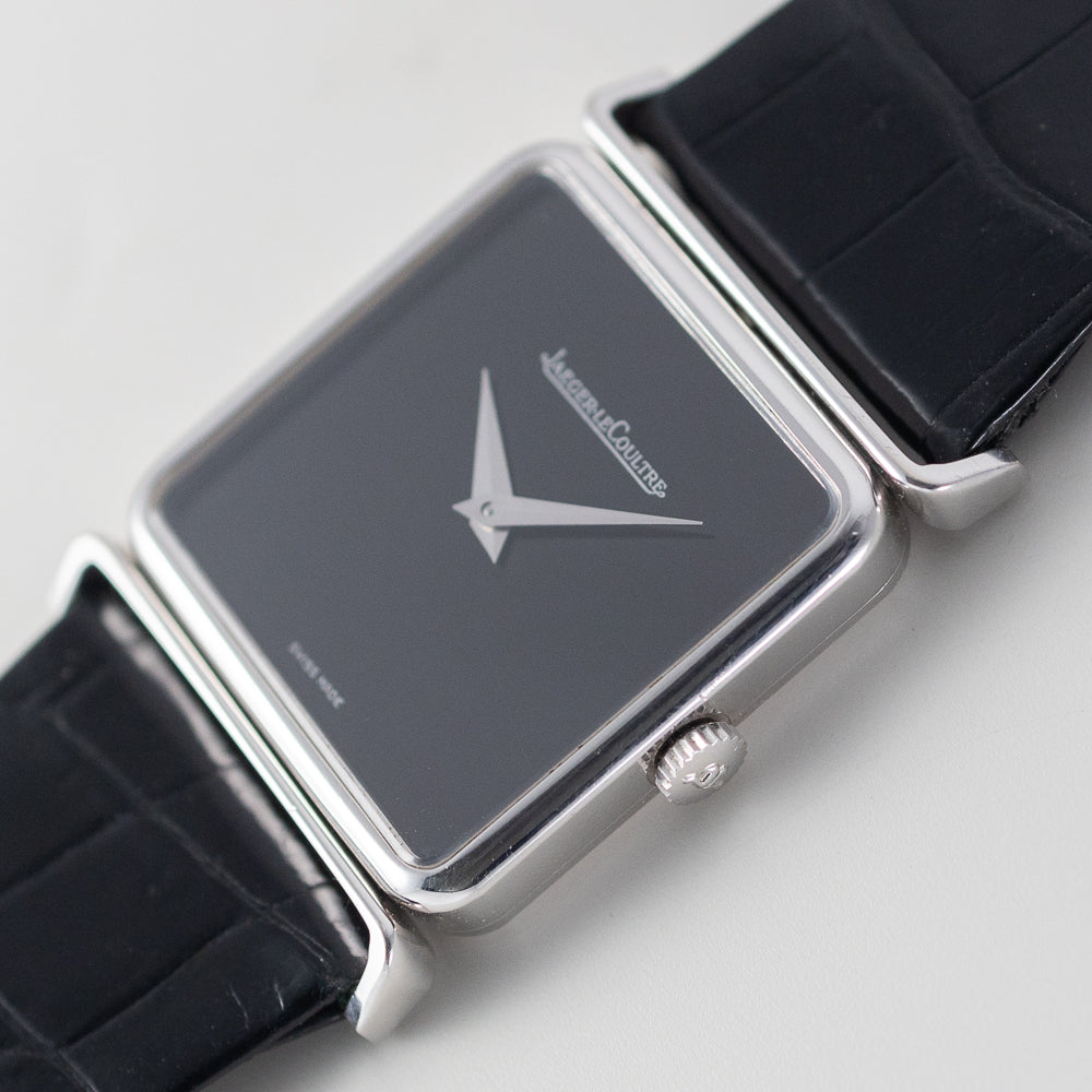 JAEGER LECOULTRE Ref.9117.22 ONYX DIAL – TIMEANAGRAM