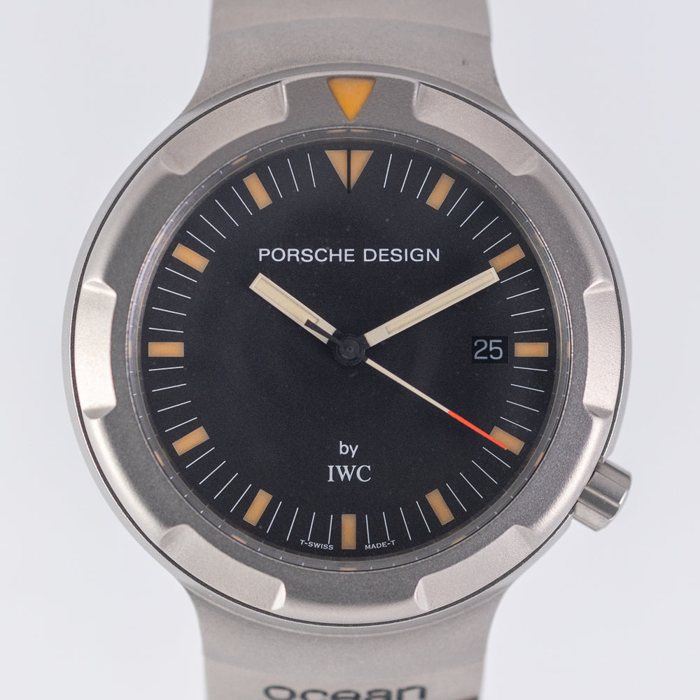 超可爱 Porsche Design By IWC OCEAN 2000 Ref.3504 complete set 時計