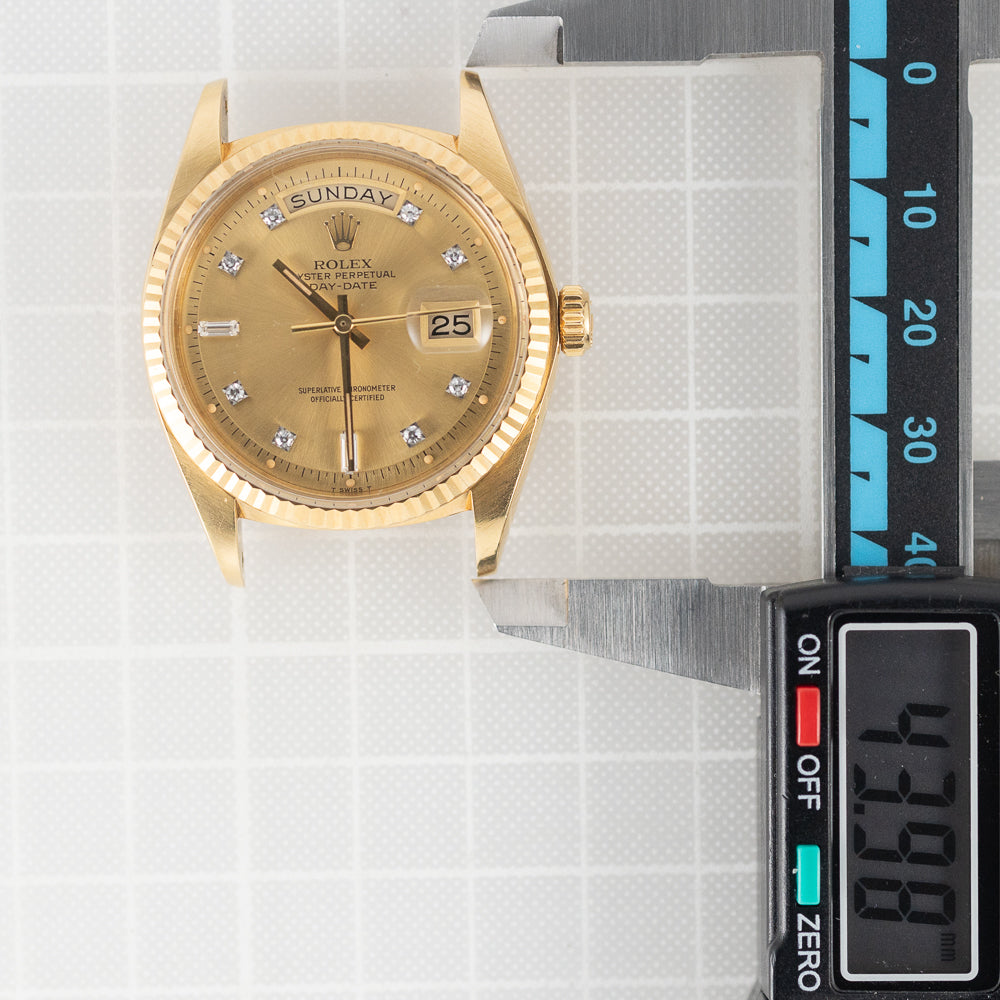 ROLEX DAY-DATE Ref.1803G 10 Point Diamond