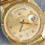 ROLEX DAY-DATE Ref.1803 10 Point Diamond