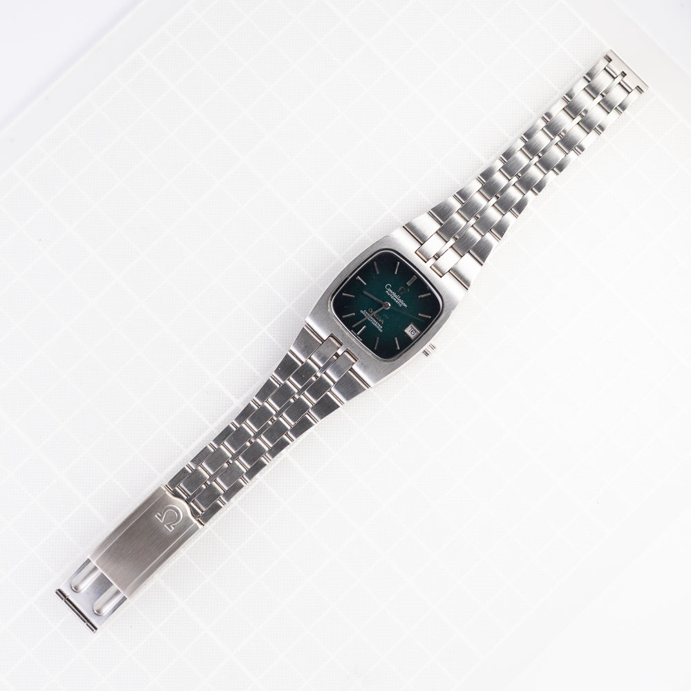 OMEGA CONSTELLATION Deep Green REF.168.059 BOX &Tags – TIMEANAGRAM