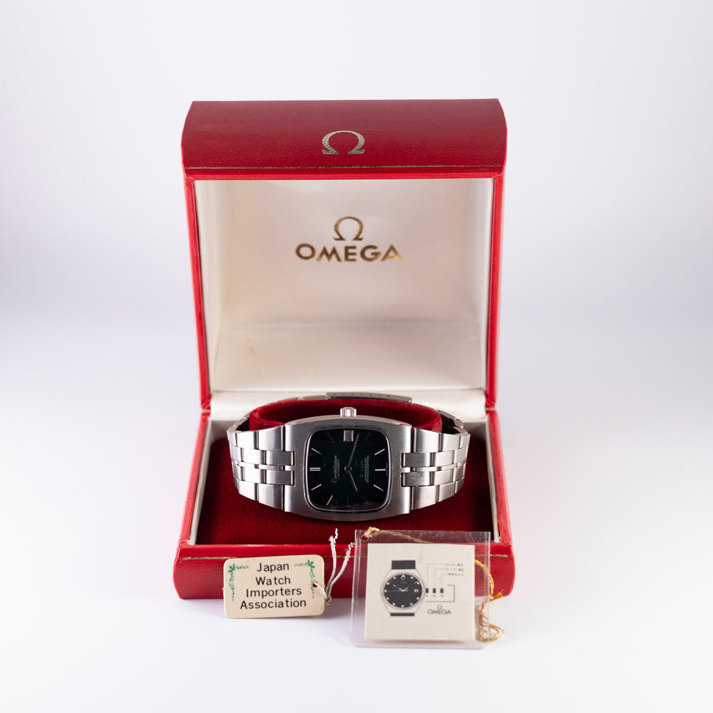 OMEGA CONSTELLATION Deep Green REF.168.059  BOX &Tags