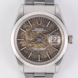 ROLEX OYSTER PERPETUAL DATE Ref.1500 Blue Patina Dial