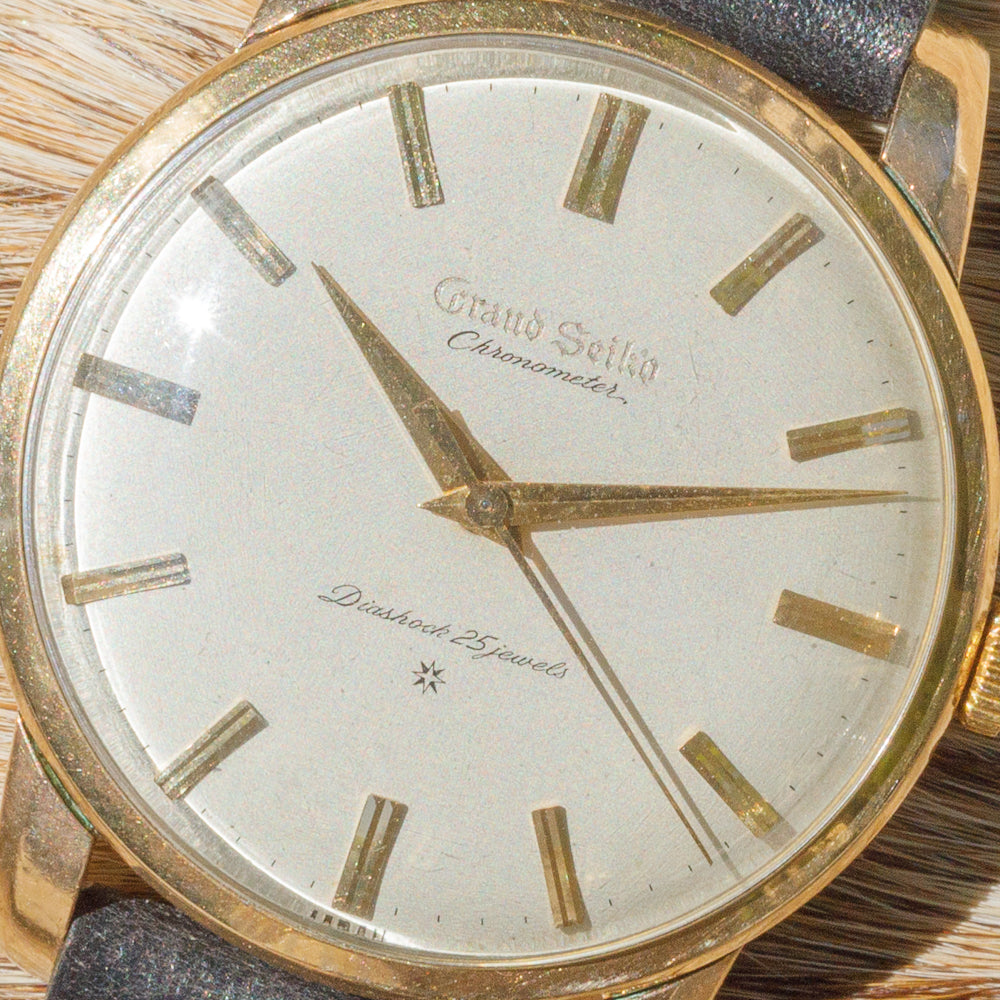 GRAND SEIKO Ref.J14070 Engraved Logo SD Dial – TIMEANAGRAM