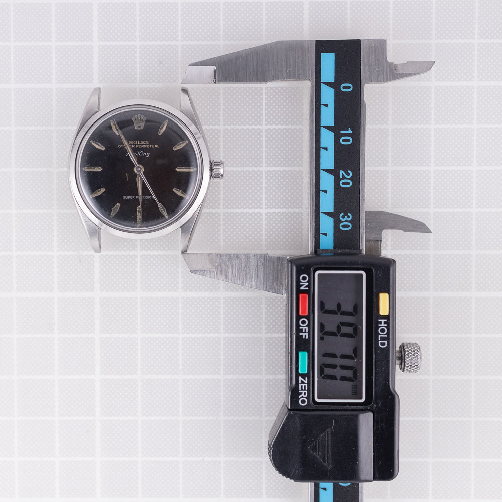 ROLEX Air-King Ref.5500 Black Gilt Tropical Dial