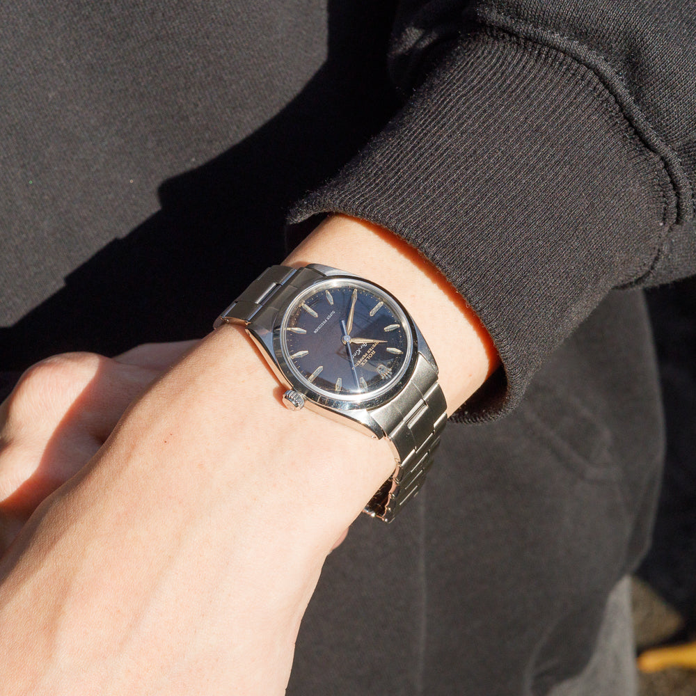 ROLEX Air-King Ref.5500 Black Gilt Tropical Dial