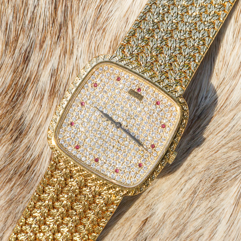 PIAGET REF.9771D2 Pave Diamond Dial w.BOX