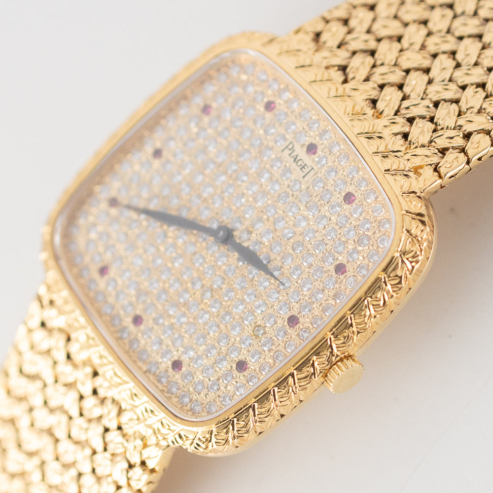 PIAGET REF.9771D2 Pave Diamond Dial w.BOX