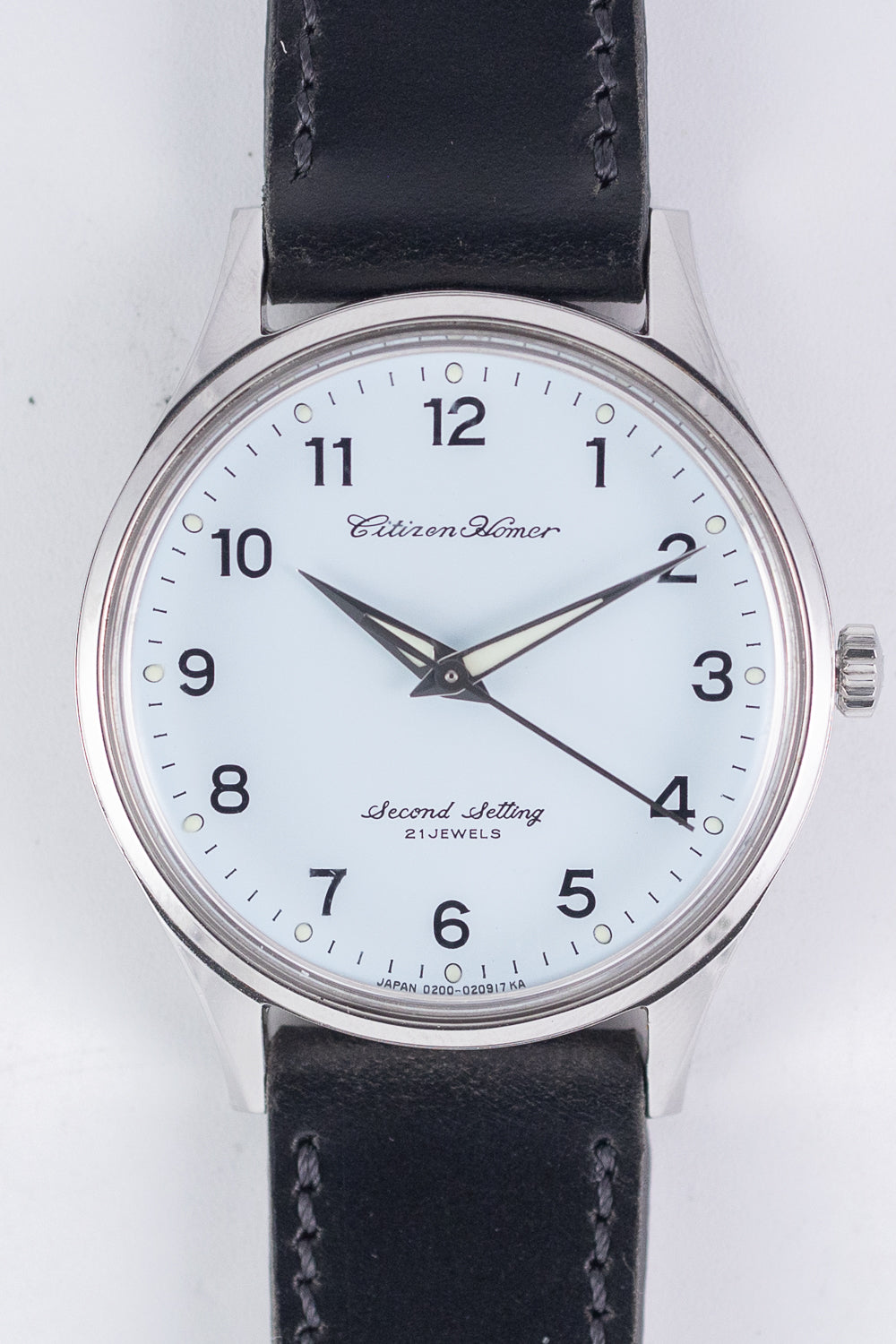 2945 Citizen Homer シチズン ホーマー 昭45 自局腕115 国鉄 手巻き
