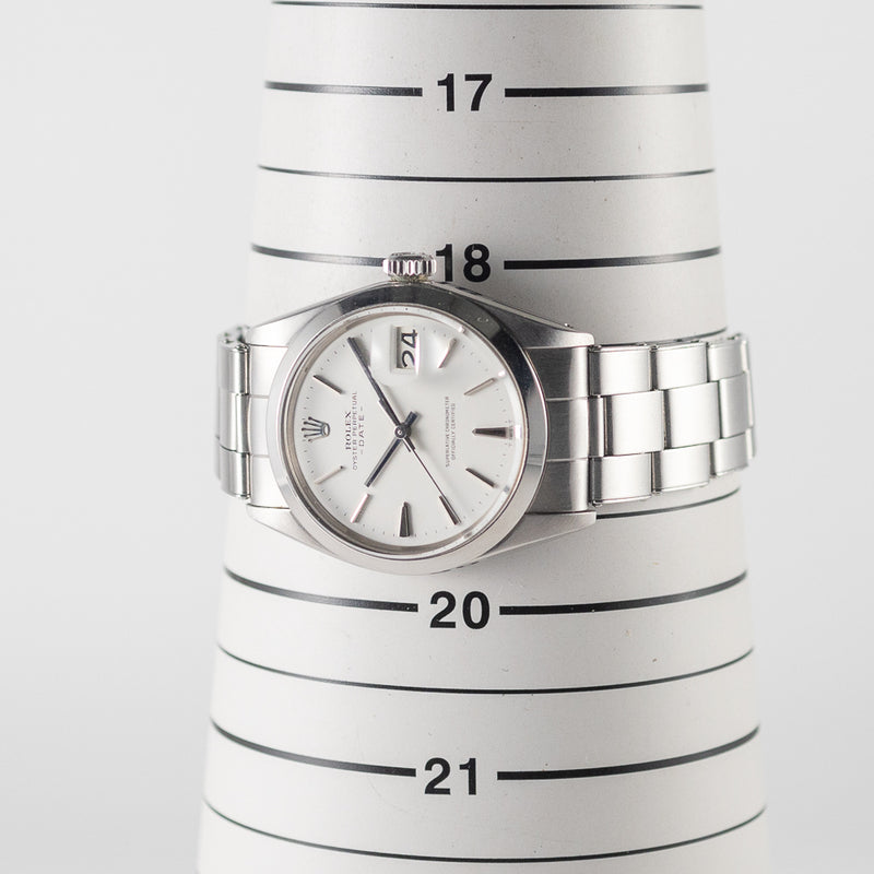 ROLEX OYSTER PERPETUAL DATE Ref.1500 White Dial