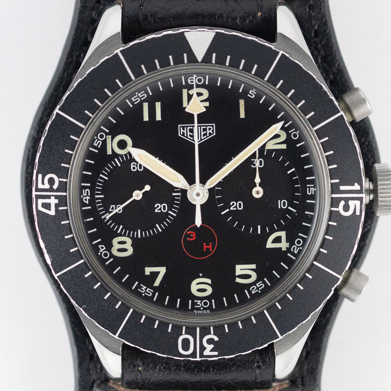 HEUER 3H Bundeswehr Ref.1550SG Flyback