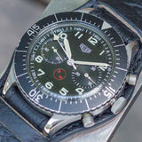 HEUER 3H Bundeswehr Ref.1550SG Flyback