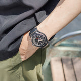 HEUER 3H Bundeswehr Ref.1550SG Flyback