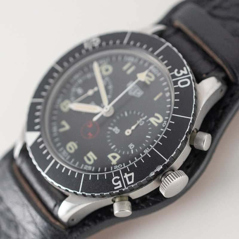 HEUER 3H Bundeswehr Ref.1550SG Flyback