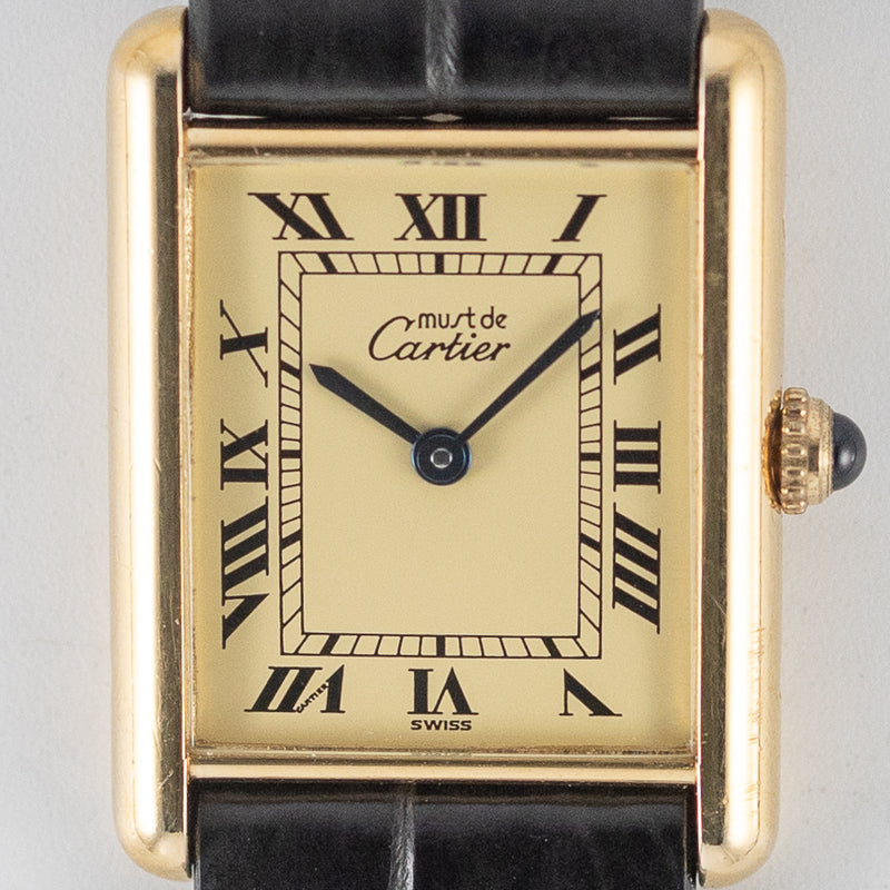 CARTIER LM MUST DE TANK REF.590005