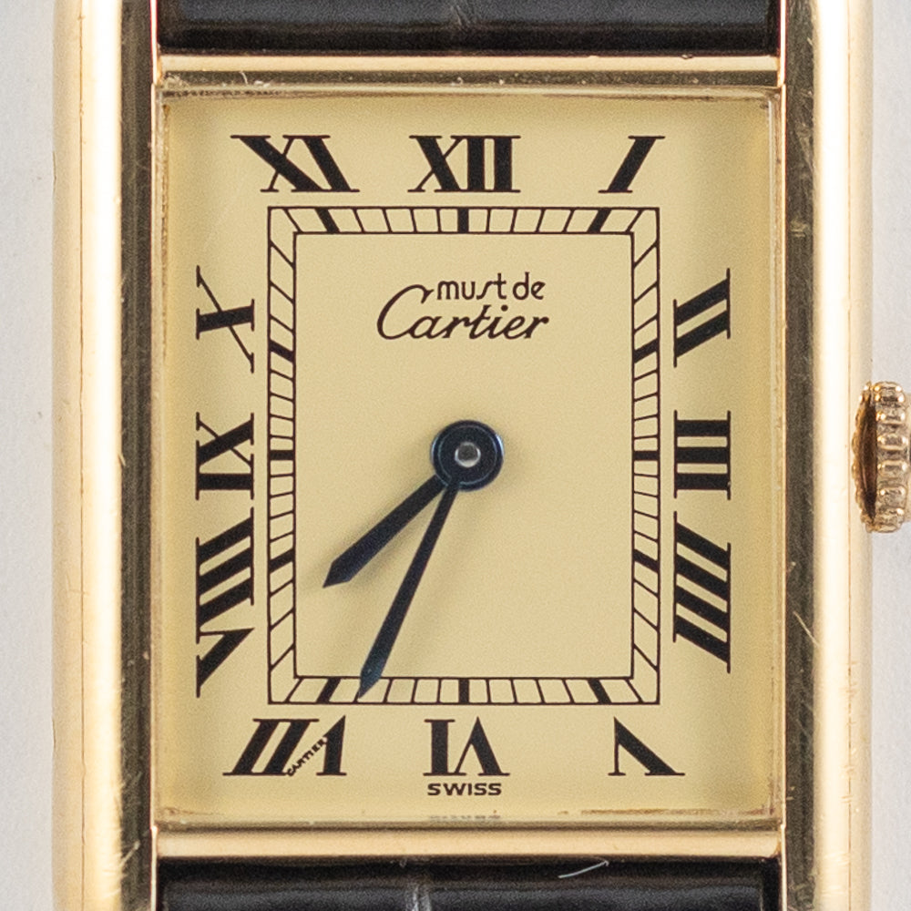 CARTIER LM MUST DE TANK REF.590005