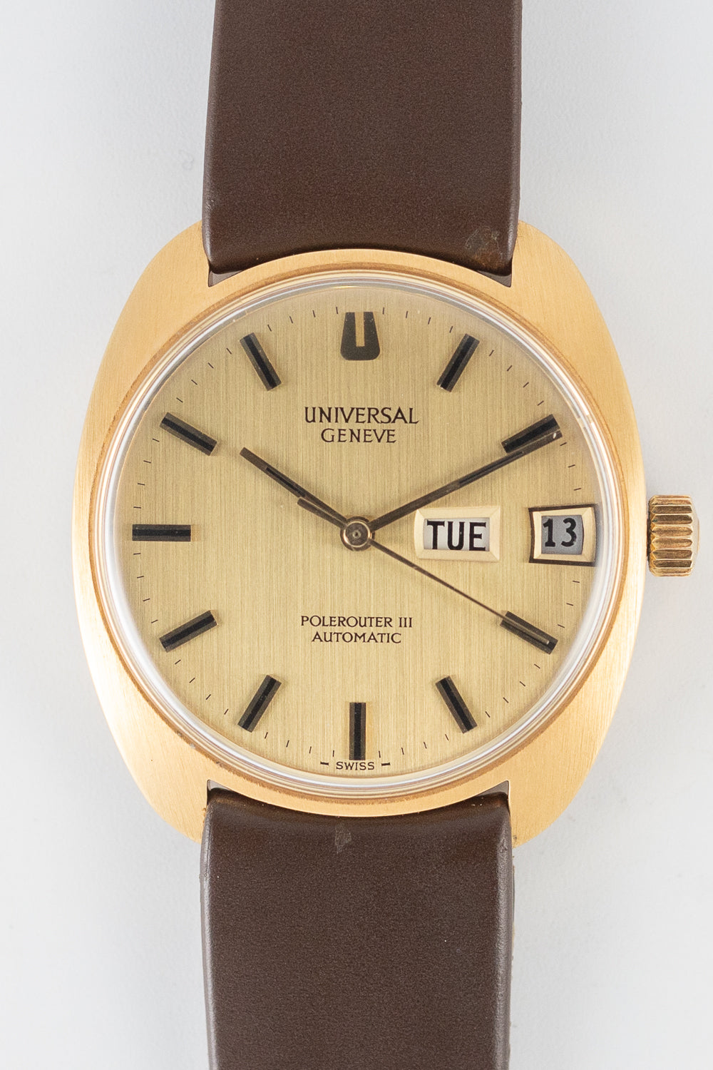 UNIVERSAL GENEVE POLEROUTER Ⅲ Ref.572102 NEW OLD STOCK