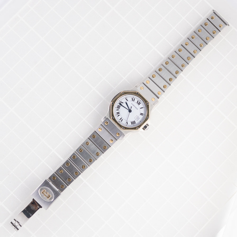 CARTIER LM SANTOS OCTAGON Automatic Ref.2966