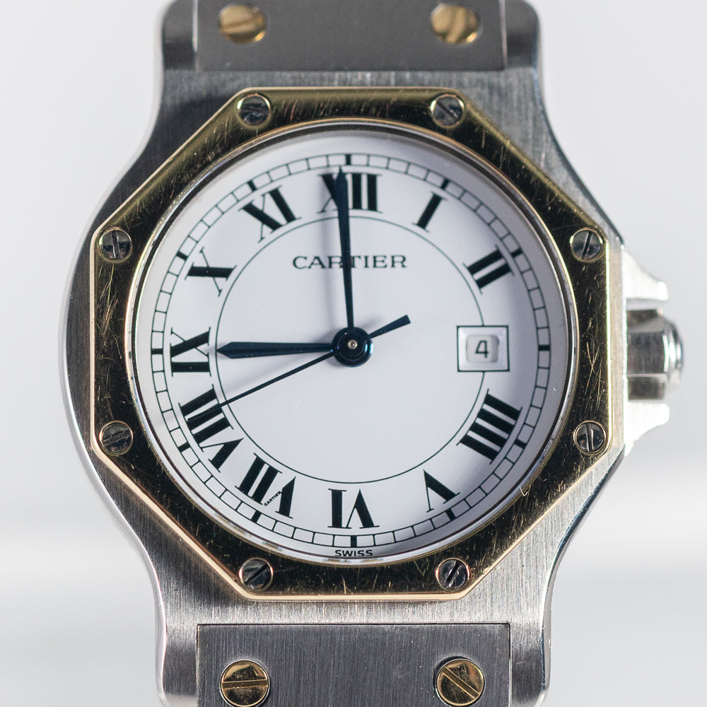 CARTIER LM SANTOS OCTAGON Automatic Ref.2966