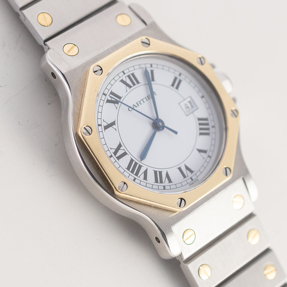 CARTIER LM SANTOS OCTAGON Automatic Ref.2966