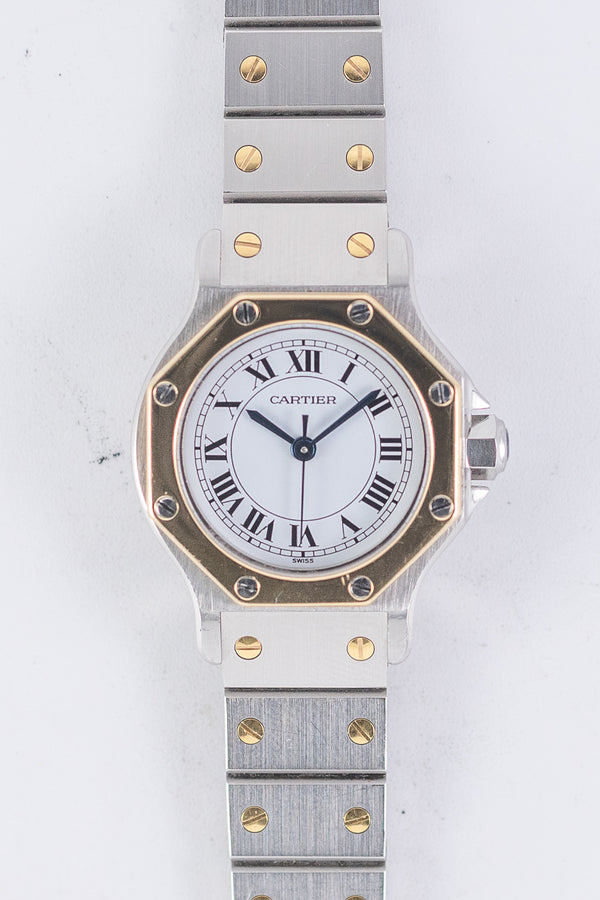 CARTIER SM SANTOS OCTAGON Ref.0907 Automatic