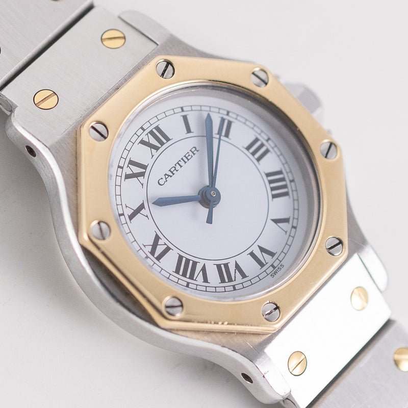 CARTIER SM SANTOS OCTAGON Ref.0907 Automatic