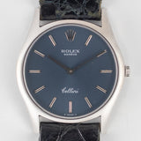 ROLEX Cellini Ref.3804 6233 Blue Sigma Dial