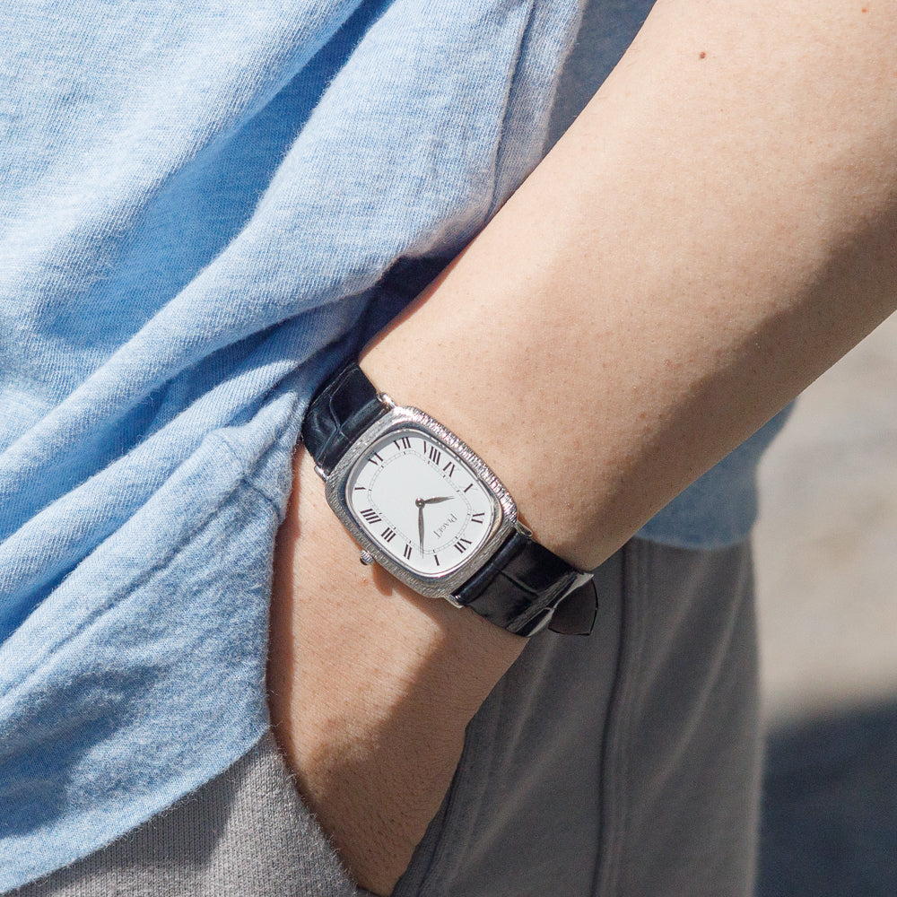 PIAGET Ref.9251 Bark Finish 18K White Gold – TIMEANAGRAM
